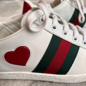 Gucci Heart Ace Sneakers
